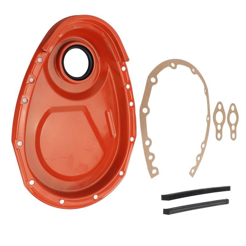 Timing Chain Cover Gasket Seal Bolts Kit Metal for SBC