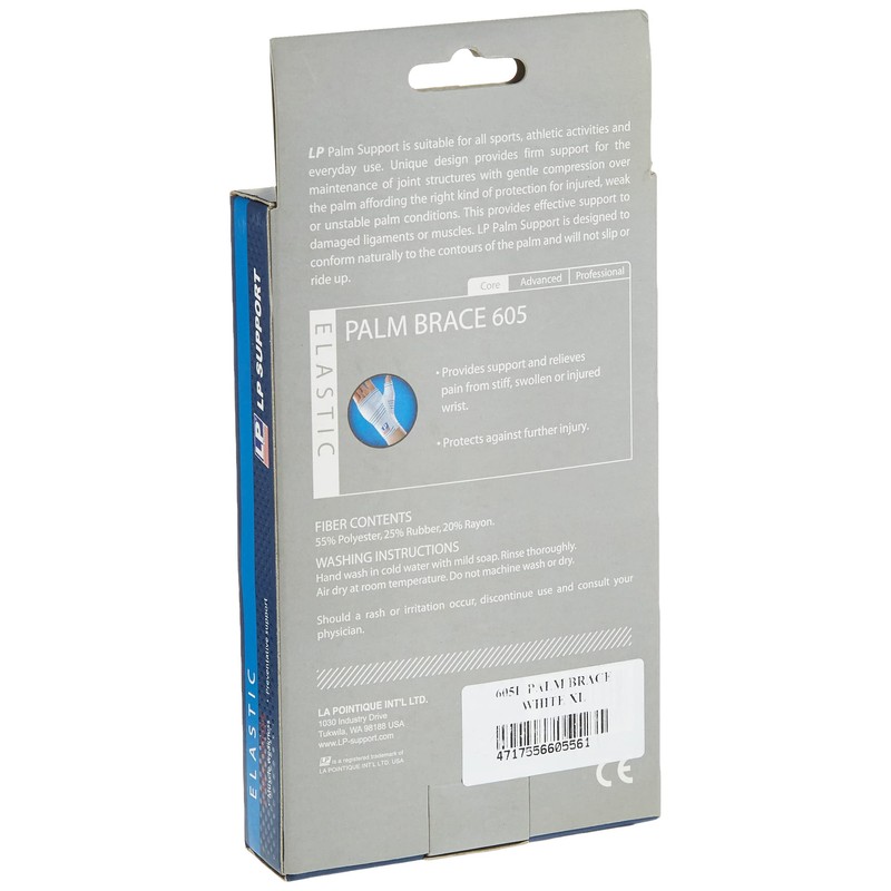 LP Elasticated Left Palm Brace - Elastic & Breathable Compression