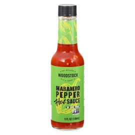 Woodstock Habanero Pepper Hot Sauce, 5 fl oz, 2 Pack