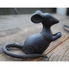 Cast Iron Mouse Home or Garden Ornament