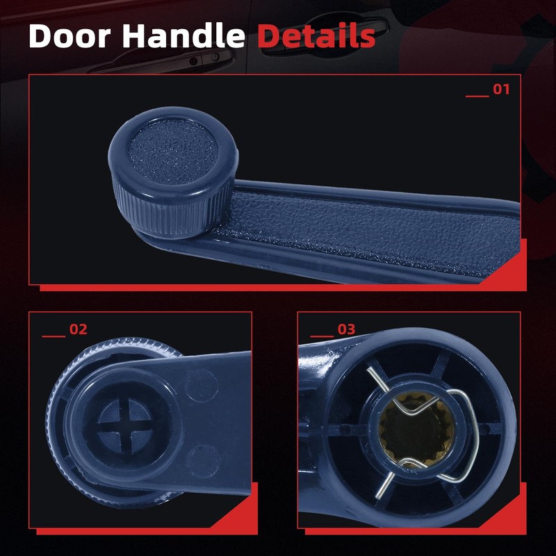 cciyu Window Crank Handle fit for 1984-2002 for Toyota 4Runner