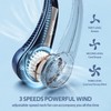 Portable Neck Fan, Hands Free Bladeless Fan, 360° Cooling Personal