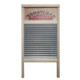Columbus Washboard 63754 2133 Washboard, 7 x 8-1/2", Silver