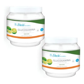 Pack 2 Colágeno Glucosamina Fortaleza Articulaciones. Limón