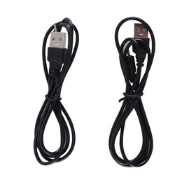 Nicear 2 Pack DC 2.0 USB Cable with Small Pen, Mobile Phone Charger, Compact, Lightweight, Reliable DC Charging, Compatible with Classic Folding Phones and Slider Phones