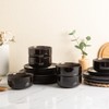 LERATIO Ceramic Dinner Plates Set of 6, 10.5 Inch Reactive