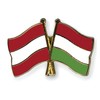 Friendship Pin Austria Hungary 22 mm, Metal