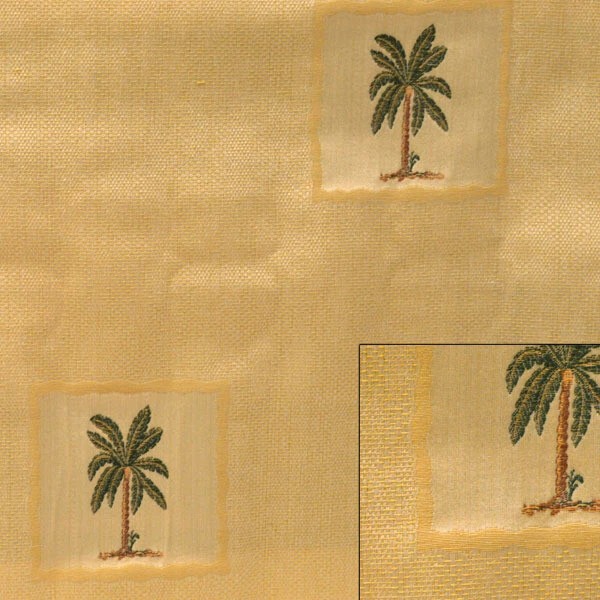 Four Winns Boat Fabric 047-0947 | Palm Tree Ivory 55