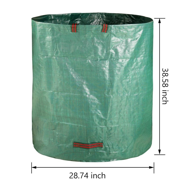 Garden Bag, Foldable, Reusable, Durable, 16.9 gal (500 L), Diameter