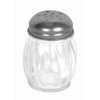Great Credentials Grated Cheese or Red Pepper Swirl Glass Shaker