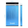 TOOQ TQE-2527BL - 2.5 inch HDD Enclosure (SATA I/II/III up