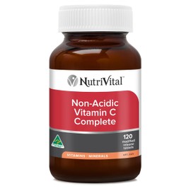 NutriVital Vitamin C Non-Acidic 120 tabs