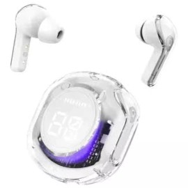 Tws Ultrapod Pro Bluetooth Earbuds | TWS True Wireless | HD Display | Bluetooth 5.3 - White