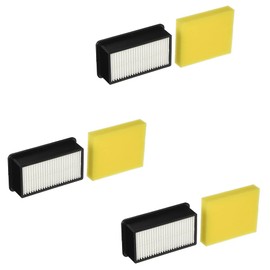 Eopzol Replacement HEPA & Foam Filter Kit for Bissell Style 15 Filters Fits for Bissell 1322 1329 1319 1319A 7482 1330 13302 1330K 1330R 1331 1332, 3-Pack