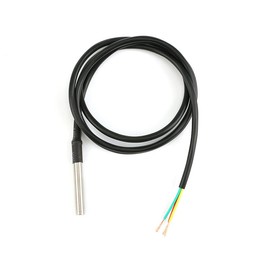 Stainless Steel Waterproof DS18B20 Temperature Sensor – 1 Meter Probe for Arduino Accurate Water Temperature Measurement