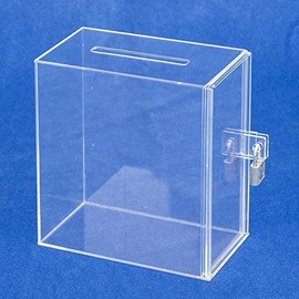 Acrylic Donation Box Lock with Key