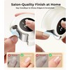 Electric Nail Clipper & No-Bending Long Handle Toenail Cutter Set
