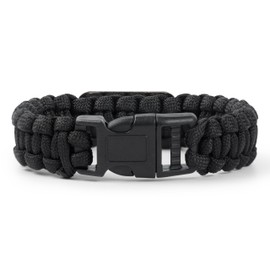 Great 1 American Flag Paracord Bracelet with Detachable Buckle Clasp - Tactical and Military Survivalist Accesory