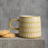 Danica Studio Ochre Imprint Ceramic Mugs 14 oz