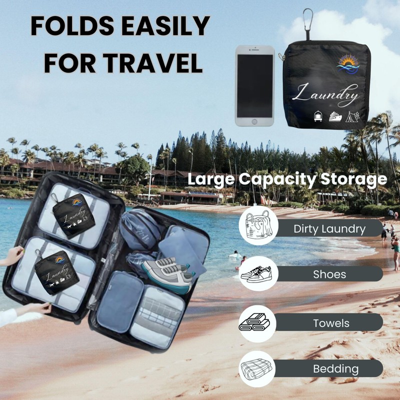 Travel Laundry Detergent Sheets and Travel Laundry Bag – Laundry