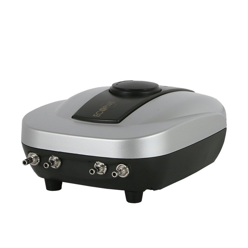 EcoPlus 143 GPH (640 LPH, 8W) Air Pump w/ 4