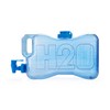 balvi - H2O Wasserflasche aus PET-Kunststoff, mit einem Fassungsvermögen von 5,5 l.