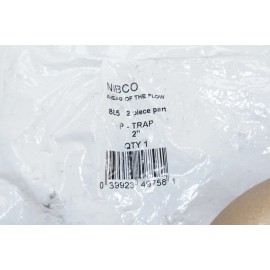 NIBCO New Genuine Nibco 2-Piece Part Cast Bronze DWV P-Trap Fig. 885 Ships FREE