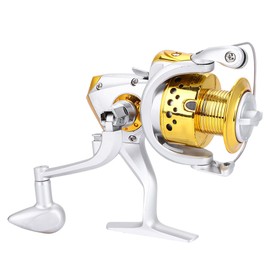 1000-7000 Saltwater Ice Fishing Spinning Reel Sea 5.5:1 Line Wheel Plastic Head(yellow SA1000)
