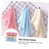FOMIYES 6pcs Cotton Face Wash Towels Soft Highly Absorbent Cotton