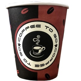 TRENDSKY Made in Germany 1000 x Diameter 90 mm 300 ml Hard Paper Coffee Cups Disposable Paper Cups Coffee to Go 0.3 L Biodegradable