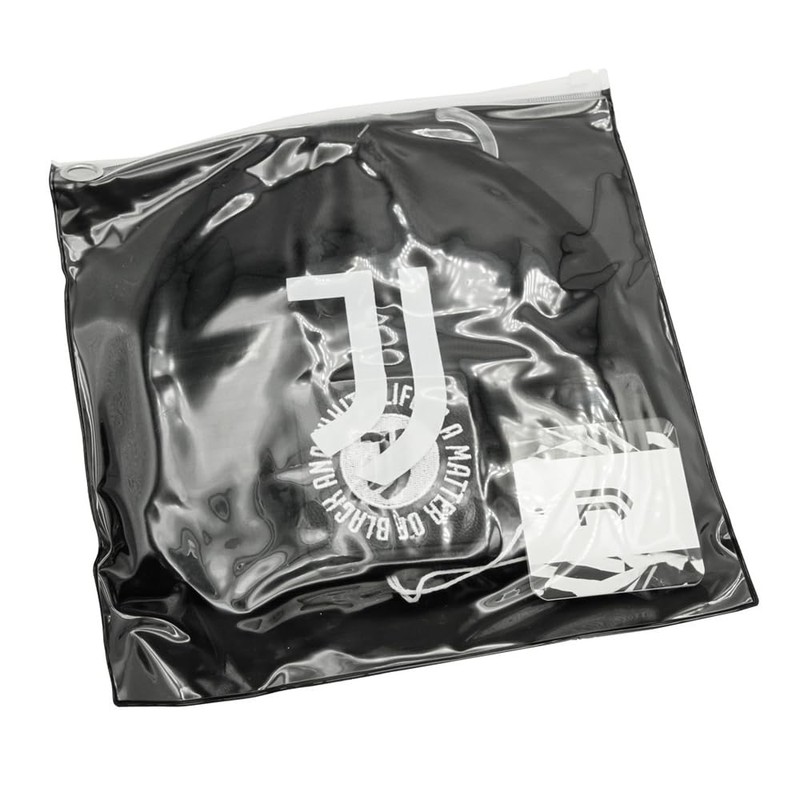 JUVENTUS Unisex 133471 Juve Beanie Hat, Black, One Size, black,