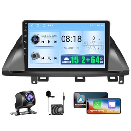 2+64G for Honda Odyssey 2005 2006 2007 2008 2009 2010 Android 15 Car Stereo with Wireless CarPlay Android Auto, 10.1 Inch Touchscreen Car Radio WiFi GPS Navi Bluetooth EQ 26UI FM/RDS AHD Backup Camera