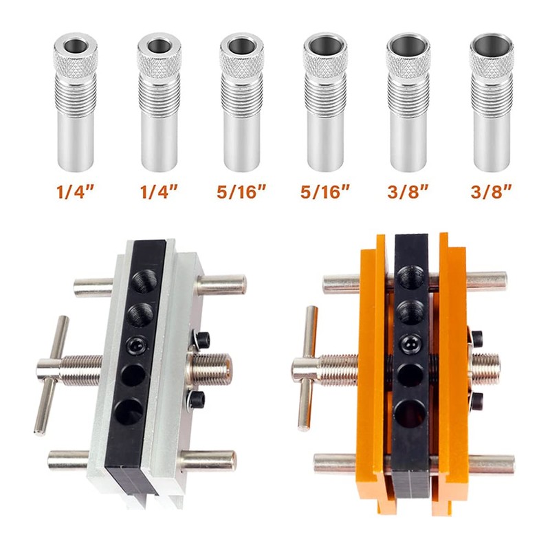 Self Centering Doweling Jig, JoyTube Drilling Guide Positioner Woodworking Doweling