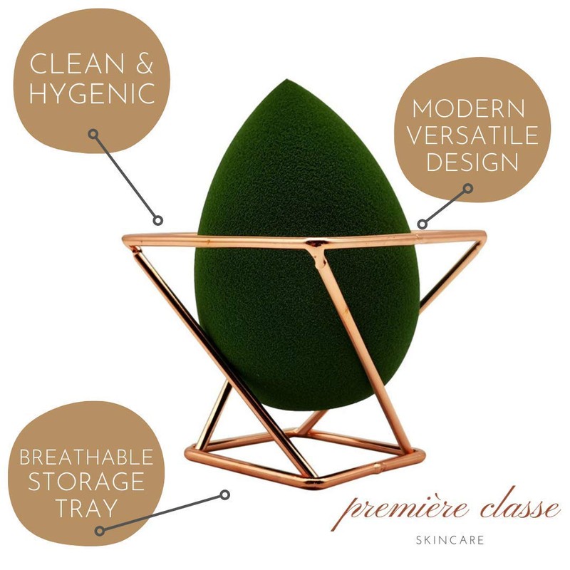 Première Classe Skincare - Beauty Sponge Holder - Rose Gold