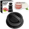 Burger Press with 100 Wax Paper Sheets, 3 in 1