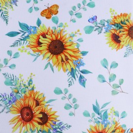 Waterproof Canvas Fabric, 600 Denier PU Waterproof Pattern Oxford Canvas Decorative Fabric Apply for Upholstery and Home Accent