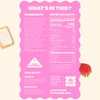 FLINGS Toaster Pastries - Strawberry | High Protein, No Sugar