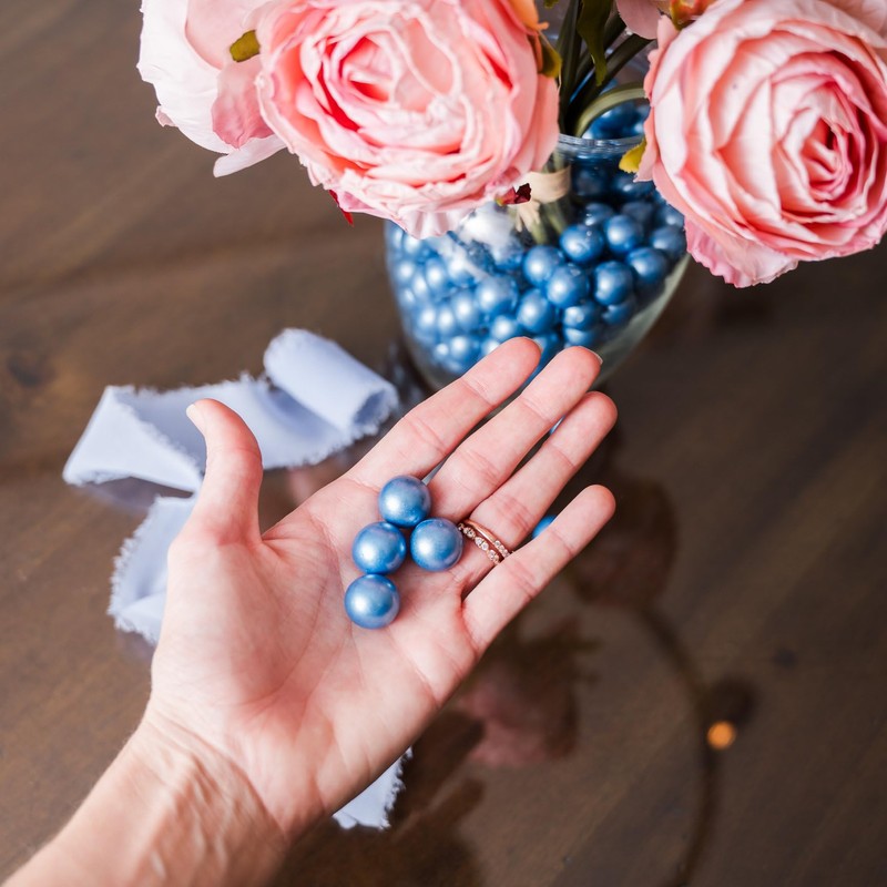 Galashield Marbles for Vases | Glass Marbles Bulk Vase Fillers