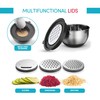 Mixing Bowls with Airtight Lids - 8PCS Stainless Steel Nesting