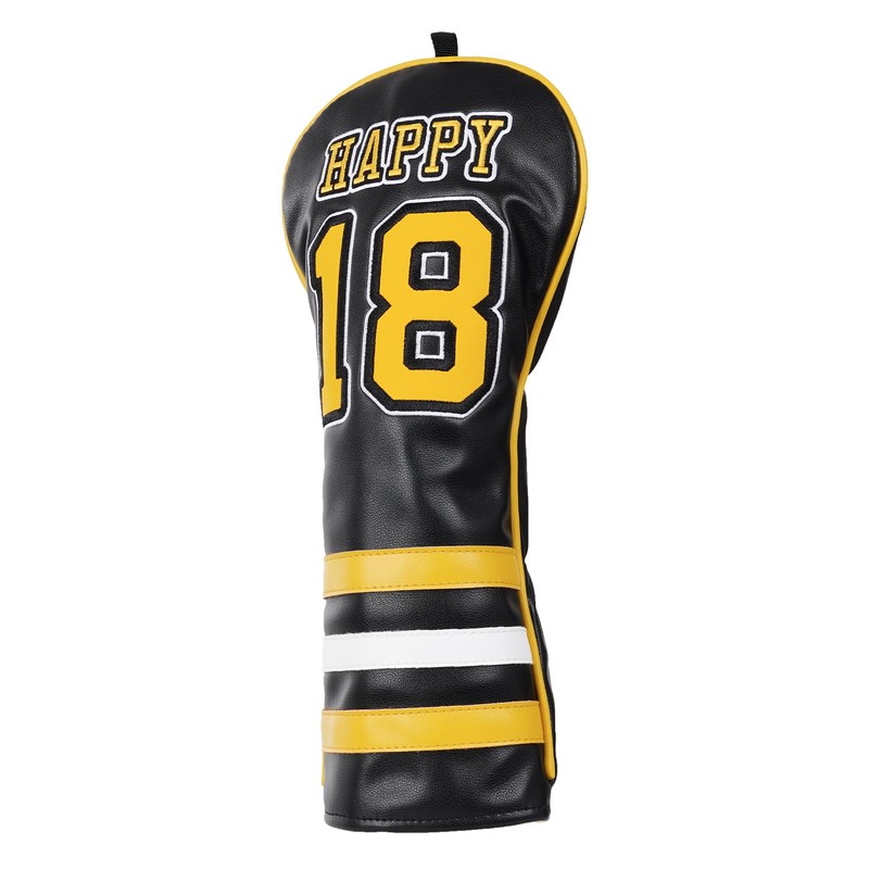 Hockey Black Golf Club Driver Headcovers Cover Protector