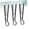 Healeved 3pcs Shaped Combs for Women Detangling Hair Straightening Salon