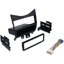 Best Kit BKHONK823H Single DIN Installation Dash Kit with Harness for 2003-2007 Honda Accord Vehicles