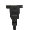 DP Female to Mini DP Male Cable Double Hole Lockable