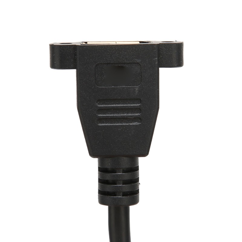 DP Female to Mini DP Male Cable Double Hole Lockable