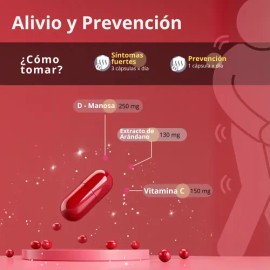 Suplemento En Cápsula Natural Smartnutrition Extracto De Arándano De Urinary Blend X 200g