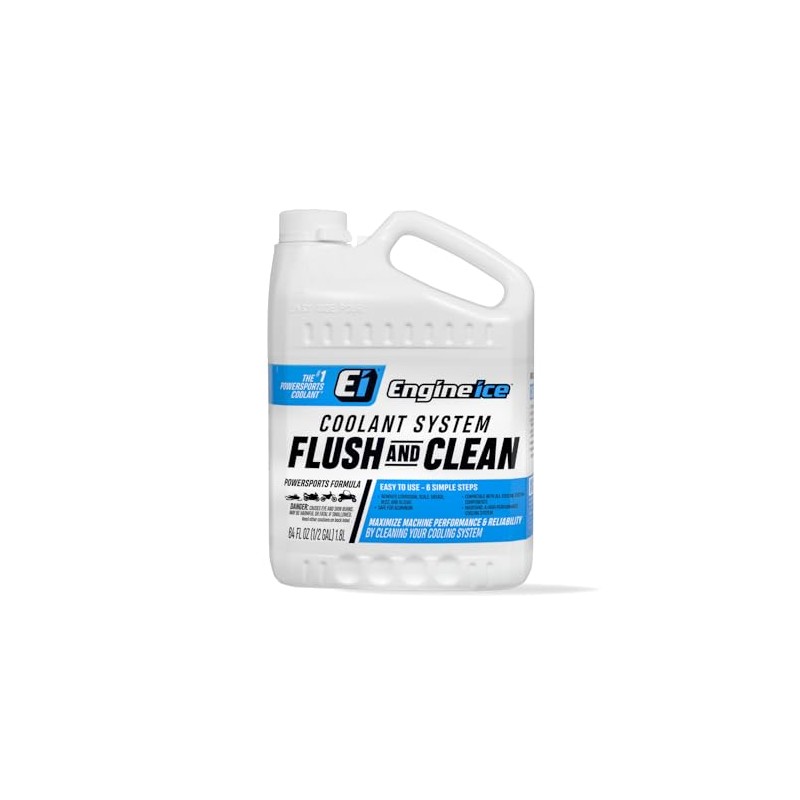 Engine Ice Radiator System Flush and Clean - 0.5 Gallon