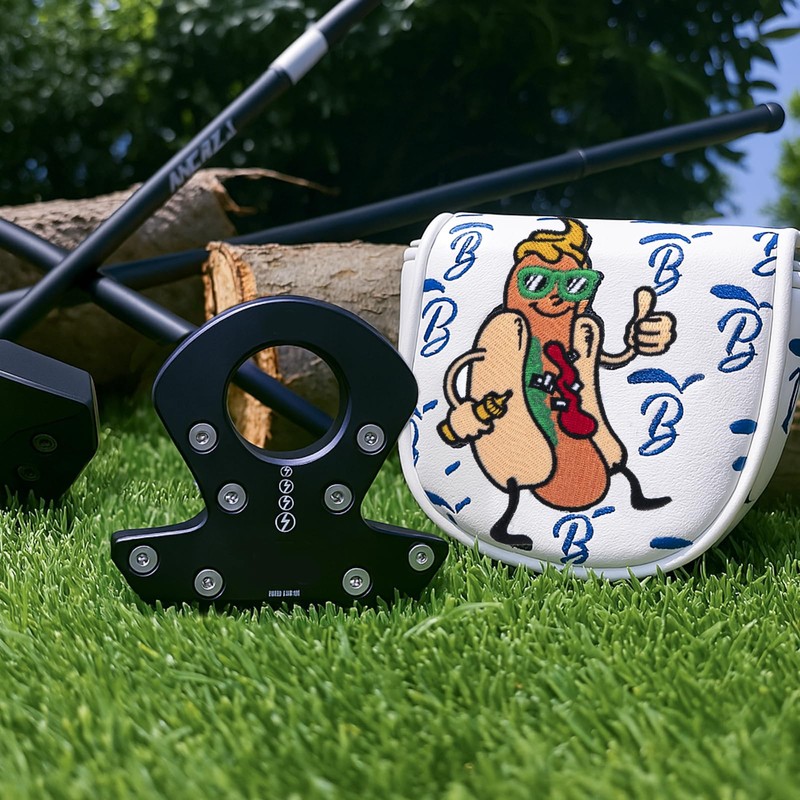Golf Putter Covers DF3 Mallet Putter Putter Headcover Hot Dog