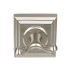Delaney Hardware 520608 Double Robe Hook 700, Satin Nickel
