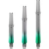 L-Style L-Shaft Lock Straight Twotone Black Clear Green Display Length