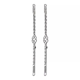 OG Lowrider Classic 20" Cage Square Twist Spring Fork Support Bars Chrome Lowrider Bike Bicycle